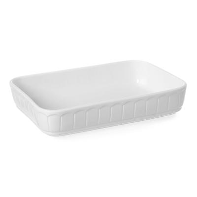 Obdélníková zapékací mísa Rustica, HENDI, 3L, 335x232x(H)62mm | 786376